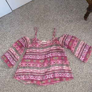 Off the shoulder blouse